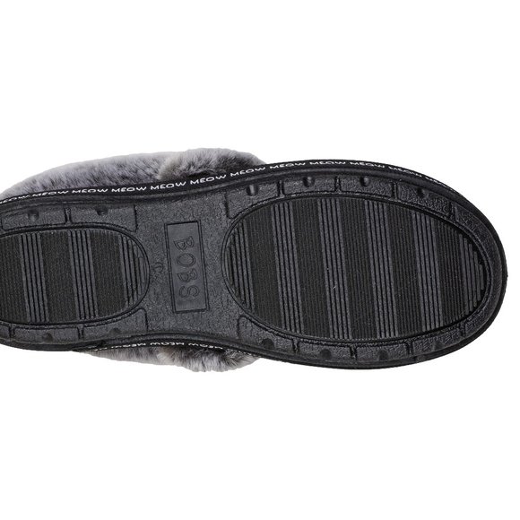 Skechers BOBS - Too Cozy - Meow Pajamas shoe (Cat) / Pantoufles Chat Size 11 - Picture 6 of 8